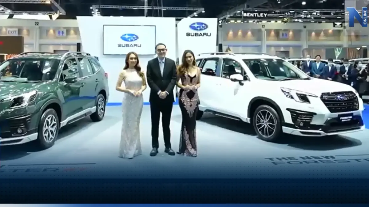 SUBARU เปิดตัวยนต์กรรมใหม่ NEW Subaru Forester EyeSight พร้อมชุดแต่ง NEW GT และ GT LITE ในงาน Bangkok International Mortershow 2023 ครั้งที่ 44 SUBARU เปิดตัวยนต์กรรมใหม่ NEW Subaru Forester EyeSight พร้อมชุดแต่ง NEW GT และ GT LITE ในงาน Bangkok International Mortershow 2023 ครั้งที่ 44
