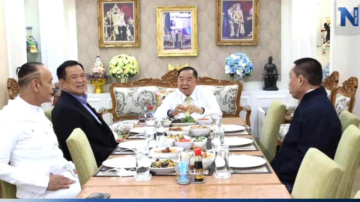 "อนุทิน" คุย "ลุงป้อม" กางตัวเลข ส.ส. ไม่ต่ำ 70 เสียง เดินหน้าดันกม.กัญชาให้จบ