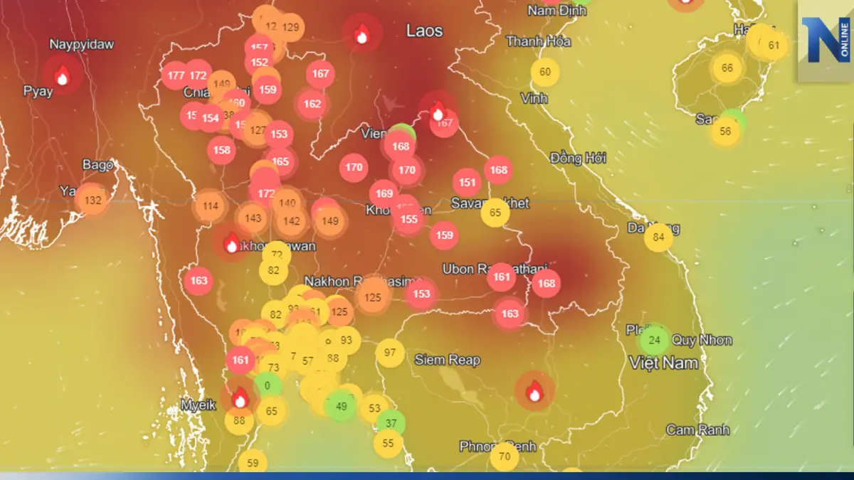 แจ้ง 10 อันดับโลก"PM2.5" เมืองอากาศแย่"ประเทศไทย"ติดโผ ฝุ่นส่งผลสุขภาพ
