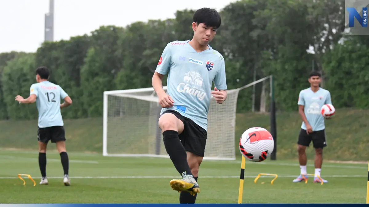 "ไทย U23" ซ้อมเข้ม "เศรษฐสิทธิ์" หวังทุบคูเวตซิวที่ 3 โดฮาคัพ