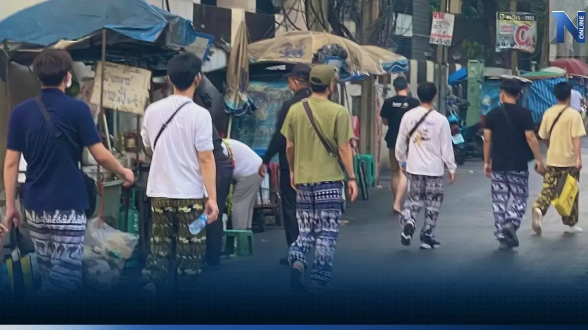 ชาวต่างชาติแห่ซื้อ 'กางเกงช้าง' ดันยอดขายพุ่ง! ชาวต่างชาติแห่ซื้อ 'กางเกงช้าง' ดันยอดขายพุ่ง!