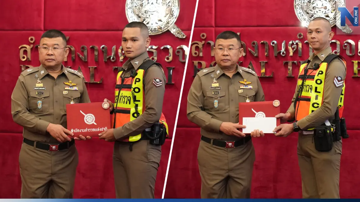 “บิ๊กเด่น”ชื่นชม พลเมืองดี-จร.หัวหมาก ช่วยชีวิตสาวประสบอุบัติเหตุ