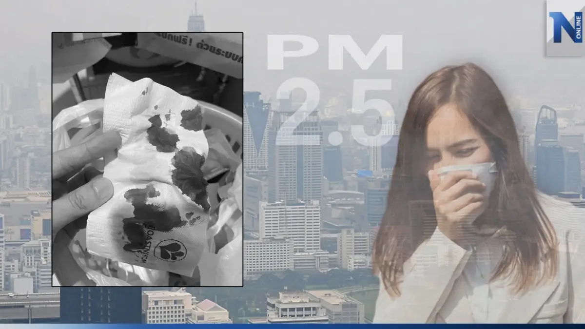 คุณแม่เชียงใหม่ แชร์"PM2.5"สุดอันตราย ลูกสาว 9 ขวบกำเดาไหลรุนแรง