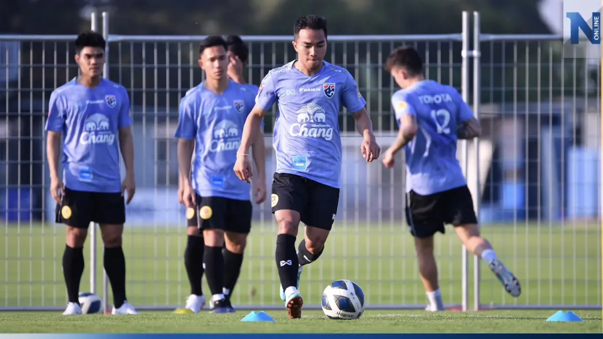 "ช้างศึก" ซ้อมฟูลทีม "ชนาธิป" ลั่นพร้อมทุ่มเต็มที่ "ช้างศึก" ซ้อมฟูลทีม "ชนาธิป" ลั่นพร้อมทุ่มเต็มที่
