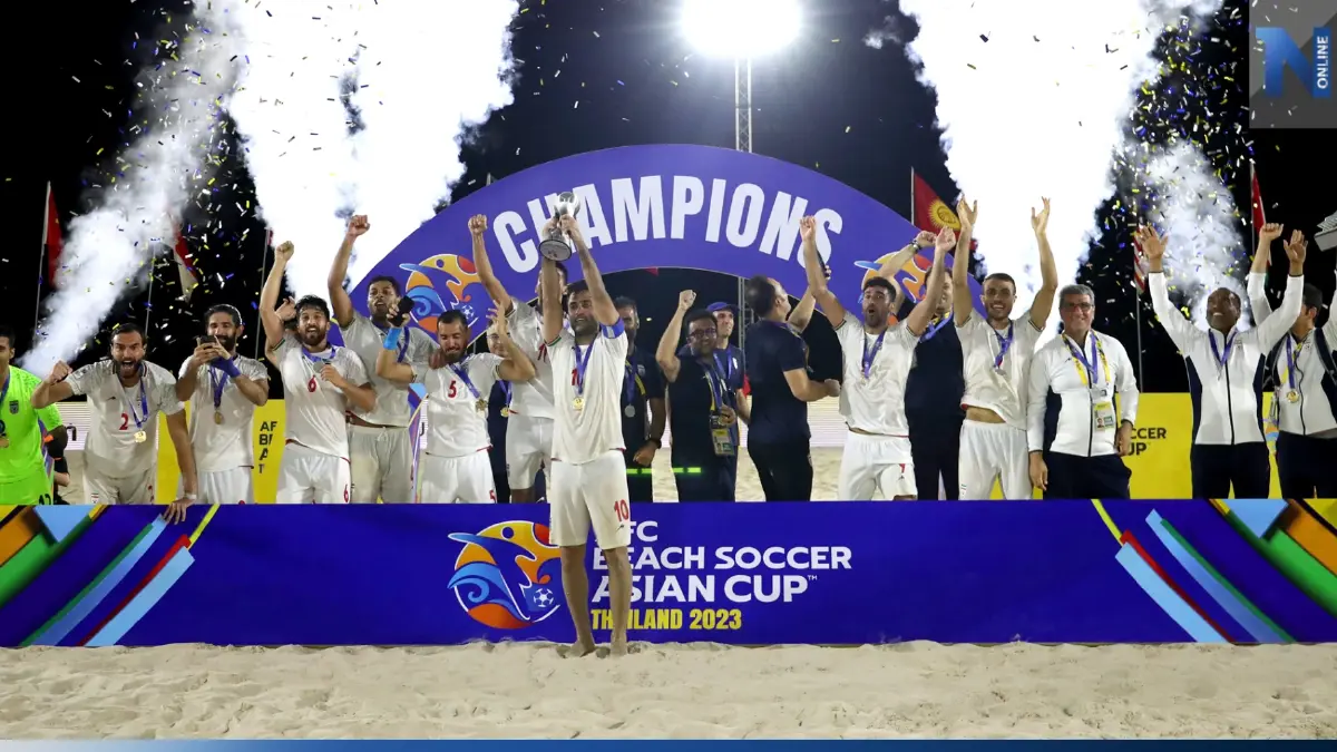 ปิดฉากฟุตบอลชายหาดชิงแชมป์เอเชีย "อิหร่าน" ซิวแชมป์ครั้งแรกรอบ 6 ปี