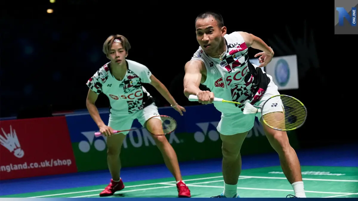 หนึ่งเดียวจากไทย! "บาส-ปอป้อ" ทะลุก่อนรองฯแบดออลอิงแลนด์