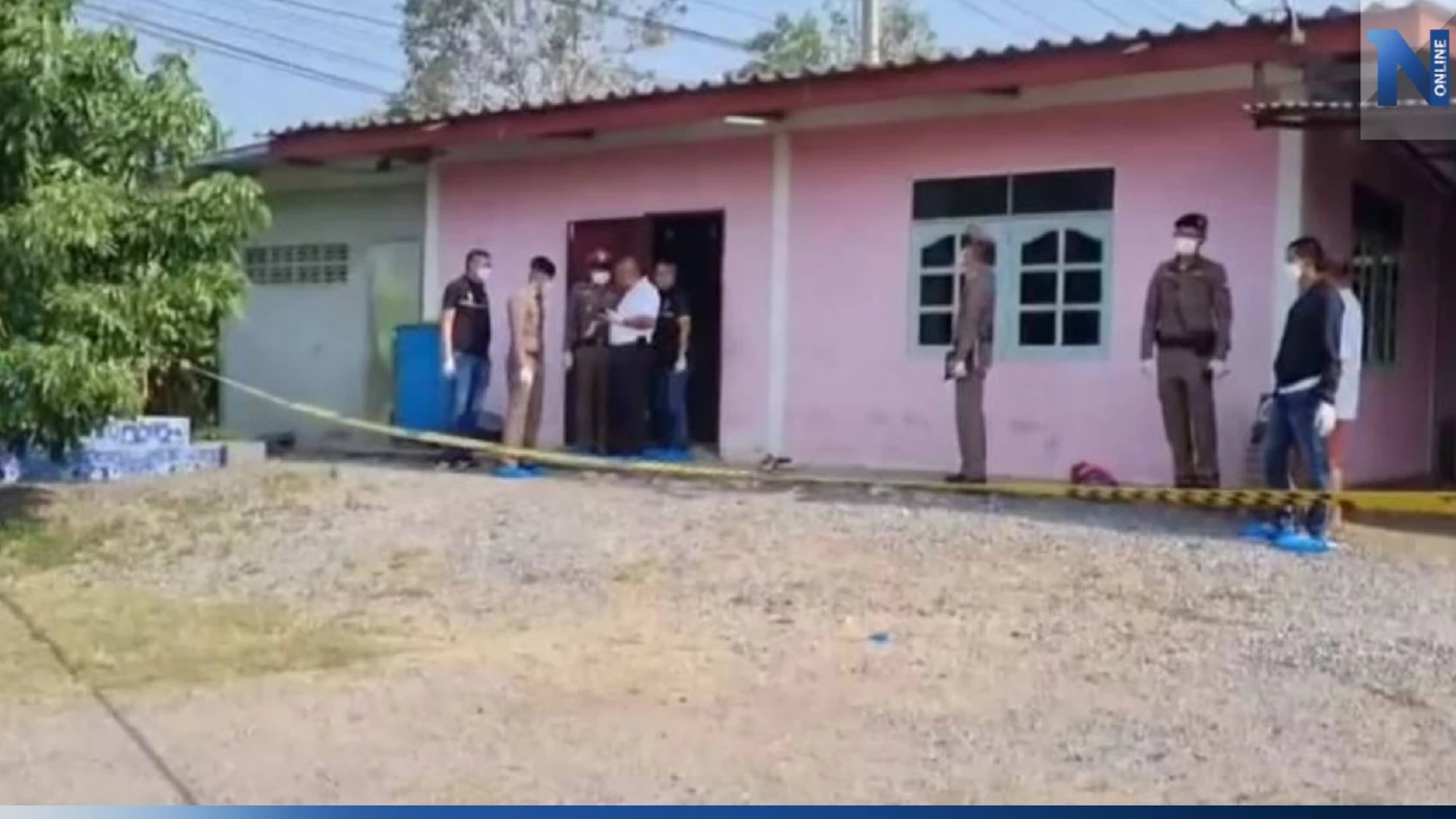 ตร.เรียกคนในบ้านสอบหาปมเหตุ 2 แม่ลูกถูกปาดคอ ลูกชายวัย 9 ขวบดับ แม่สาหัส
