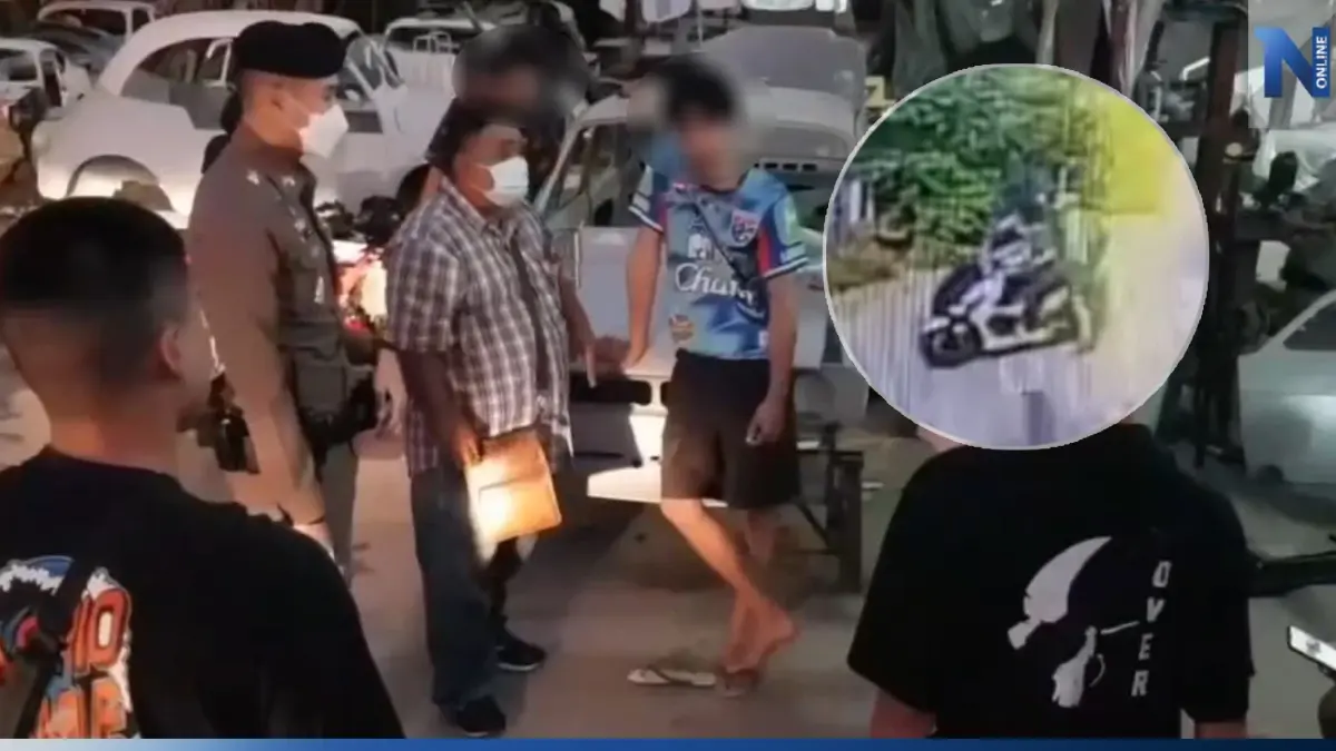 รวบ 2 โจ๋ ขี่ปาดหน้ามีดไล่แทงไรเดอร์ ก่อนฉกหมวกกันน็อก-ข้าวเหนียวไก่ย่าง