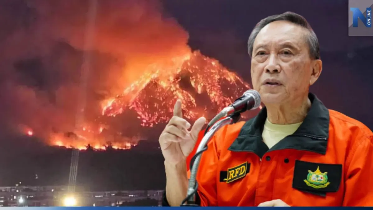 "เพื่อไทย" แนะ ส่งกำลังทหาร ประจำพื้นที่ช่วยดับไฟป่านครนายก