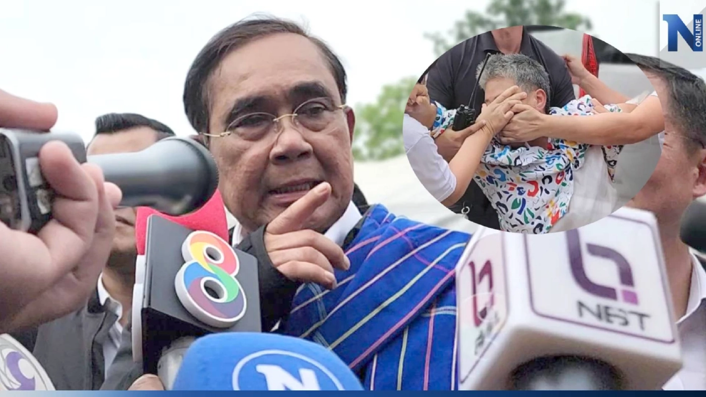 อารมณ์เสีย "นายกฯ" ลั่นไม่ให้ค่า เจอคนต่อต้านขณะลงพื้นที่ราชบุรี (มีคลิป)