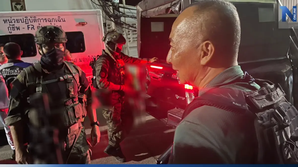 ตำรวจปิดเกม 15 ชม. วิสามัญฯสยบชายคลั่ง "กราดยิงเพชรบุรี" (คลิป)