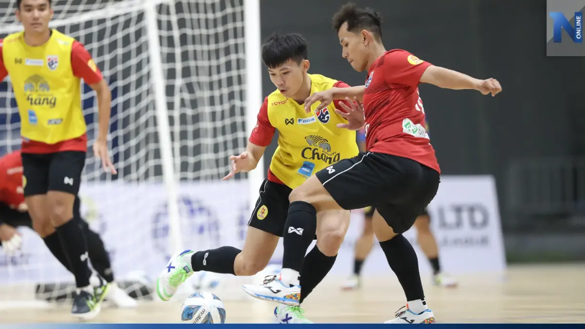 ถ่ายทอดสด "ไทย vs โมซัมบิก" ฟุตซอล NSDF เย็นนี้ เช็กสถิติ-ช่อง "ชมสด" ที่นี่