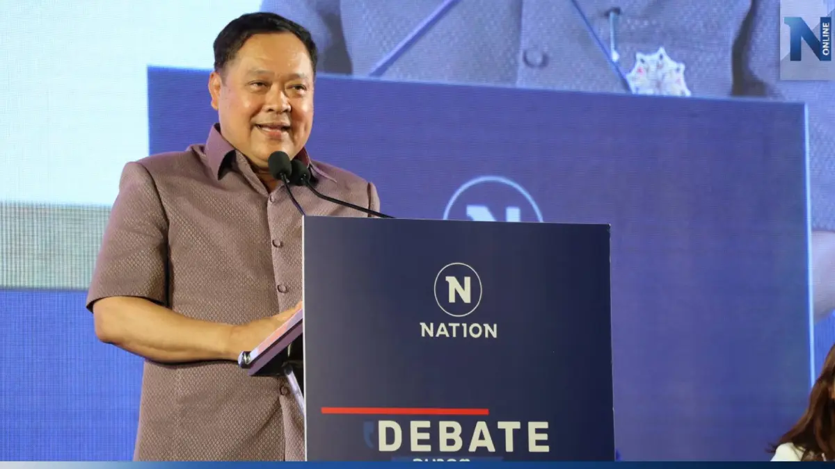 "ทวี" ขึ้นเวทีดีเบตประชันวิสัยทัศน์ หนุนแก้ปัญหาความเหลื่อมล้ำ