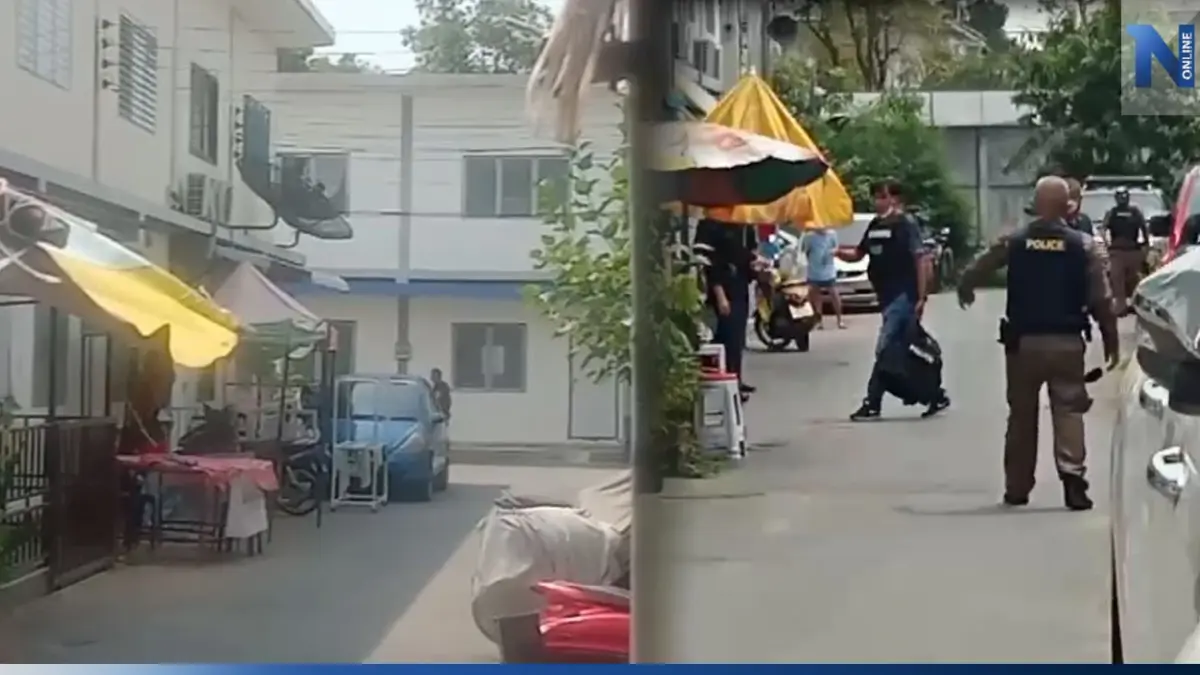 ด่วน! ชายคลุ้มคลั่งกราดยิง ย่านสายไหม อรินทราชเข้าปิดล้อมเจรจา