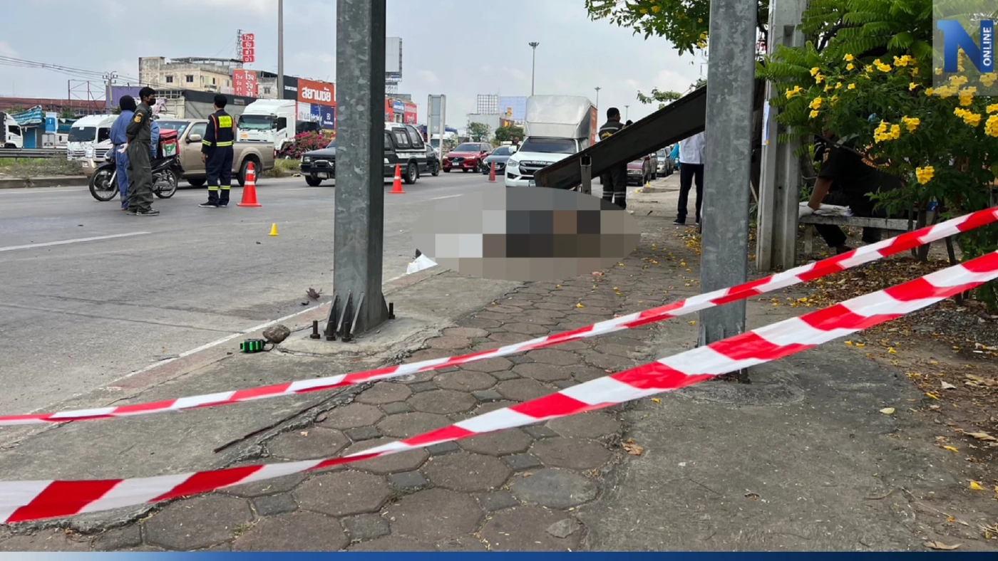 หนุ่มกระบะส่งของหัวร้อน พุ่งชน จยย. คู่กรณีดับคาที่ ถูกให้ของลับแถมตามตอแย