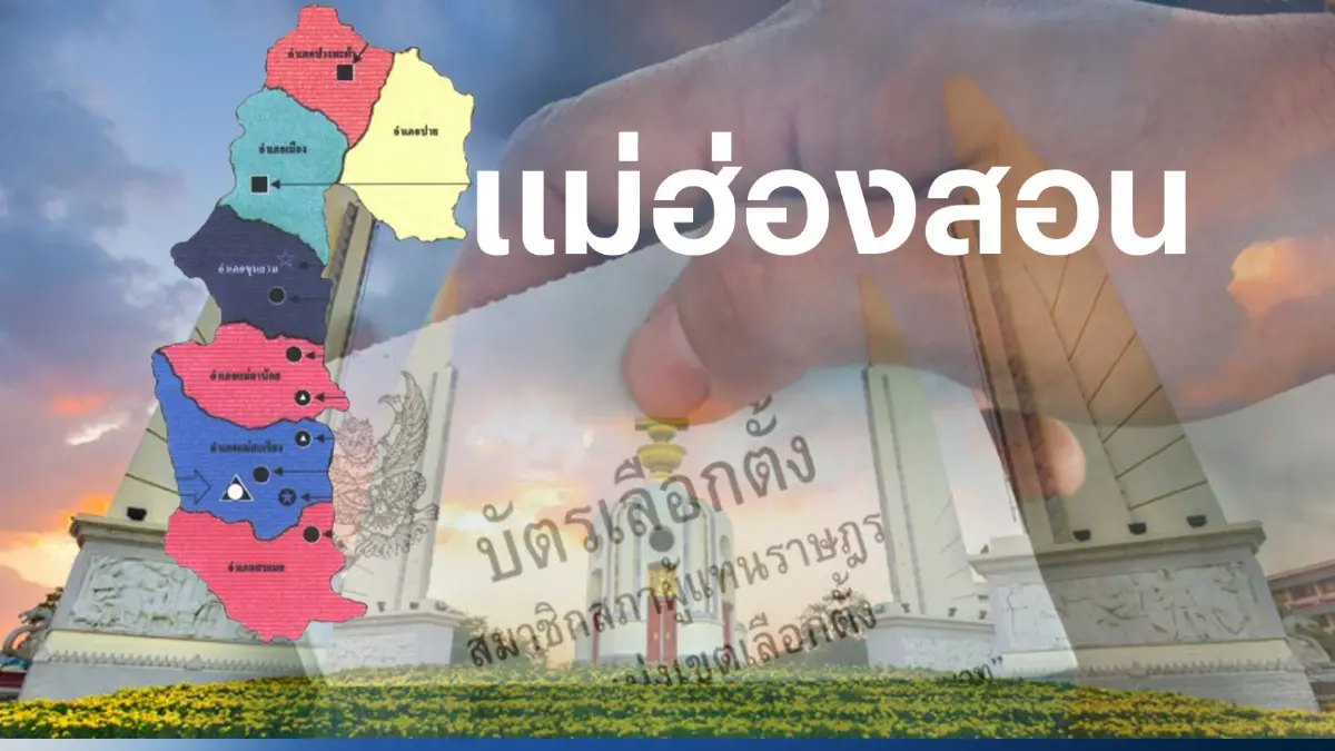 เช็กที่นี่ พรรคใหญ่ ส่งผู้สมัครครบ ส.ส. 2 เขตเลือกตั้งแม่ฮ่องสอน เช็กที่นี่ พรรคใหญ่ ส่งผู้สมัครครบ ส.ส. 2 เขตเลือกตั้งแม่ฮ่องสอน