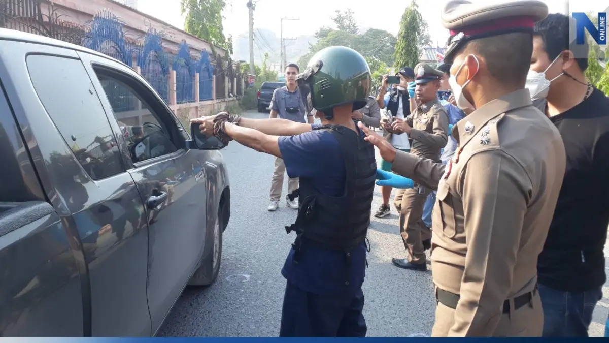 รวบแล้ว "ร้อยโทปืนโหด" ยิงถล่ม 14 นัด พนักงานส่งพัสดุ ดับกลางเมืองลพบุรี