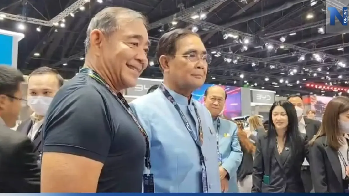 "บิ๊กตู่" พร้อมทีมเศรษฐกิจรวมไทยสร้างชาติ บุกงานมอเตอร์โชว์