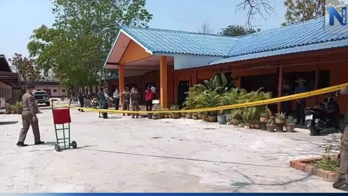 คนร้ายบุกยิงพนักงานธุรการ ในวิทยาลัยเอกชน จ.หนองบัวลำภู คาดฝีมือแฟนเก่า