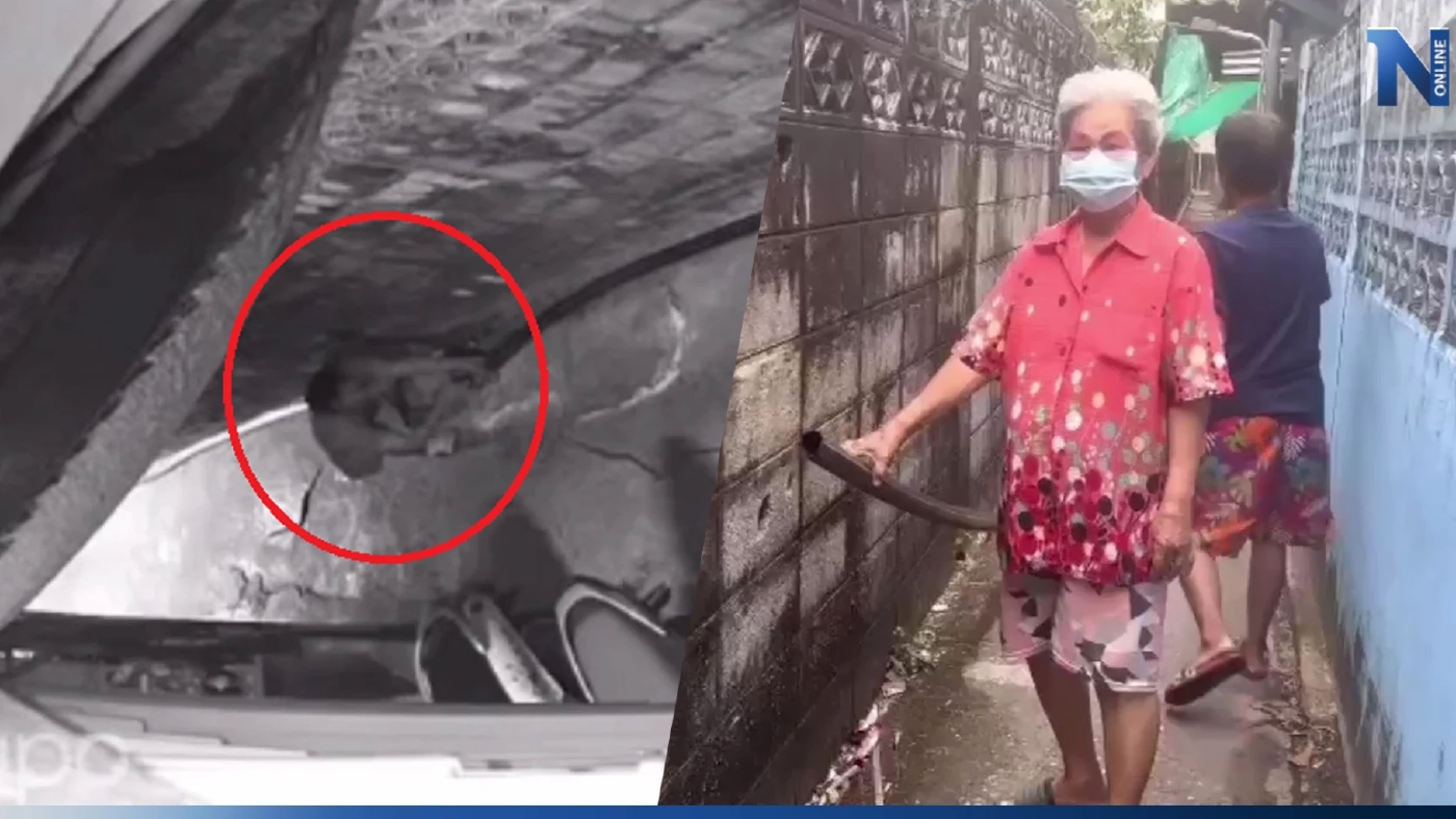 เปิดภาพวงจรปิด คนร้ายตีเนียนเป็นคนตกปลา ลักตัดสายไฟเสียหายกว่า 2 ล้าน