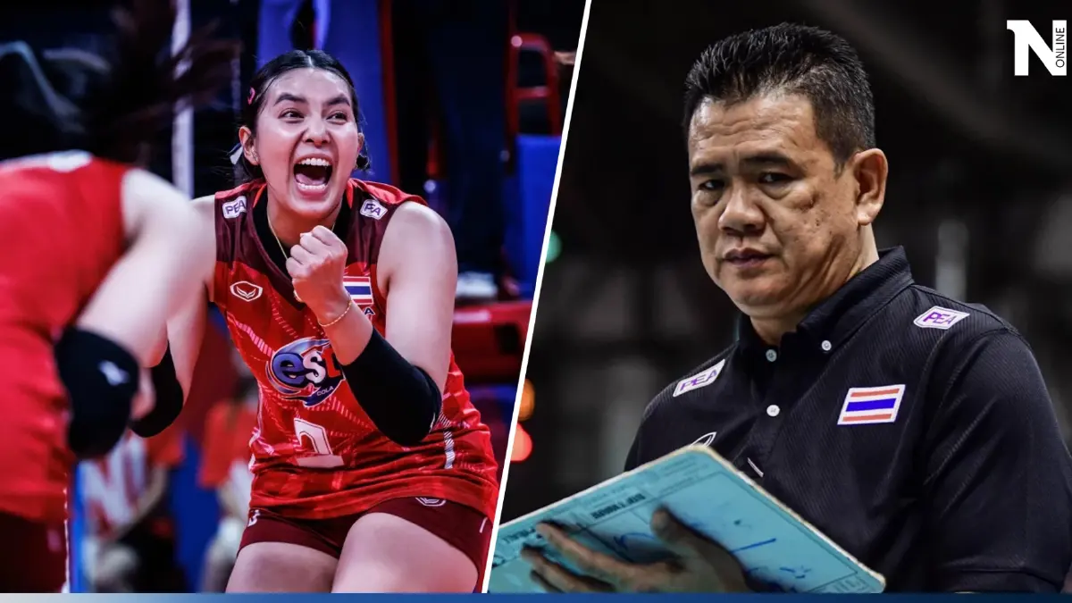 "วอลเลย์บอลหญิงทีมชาติไทย" รอลุ้น "ชมพู่" หายเจ็บช่วยทีมลุยซีเกมส์ 