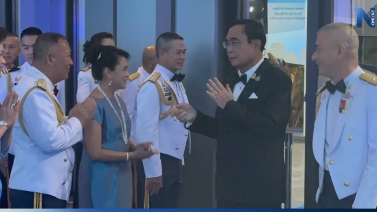 นายกฯ ร่วมงานเลี้ยงรับรองวันกองทัพอากาศ ชื่นชม ปฏิบัติหน้าที่เข้มแข็ง