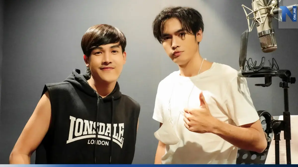 "โจอี้ ภูวศิษฐ์" บุกโผล่เซอร์ไพรส์ "ลำเพลิน วงศกร" ถึงในห้องอัด (มีคลิป)