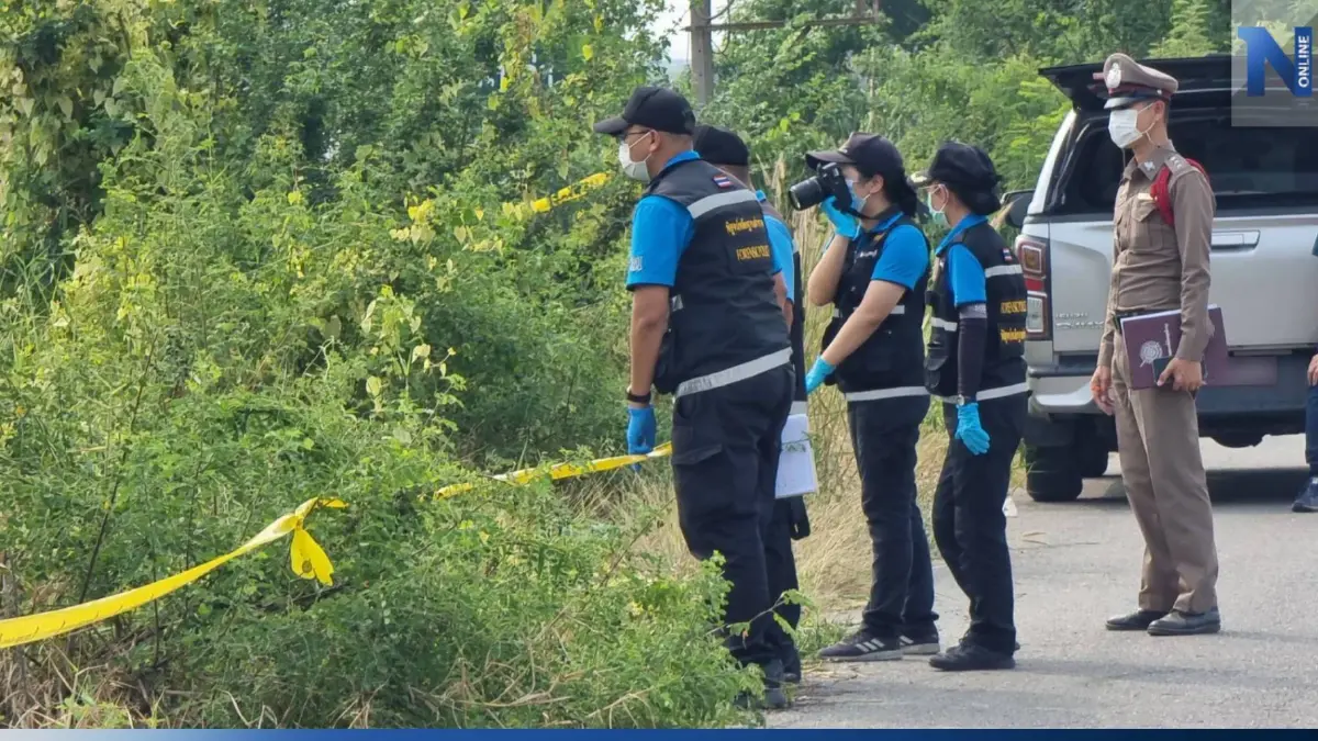 สุดโหด! พบศพ 2 ราย ถูกสังหารมัดมือ-เท้า ทิ้งพงหญ้าข้างถนน สุดโหด! พบศพ 2 ราย ถูกสังหารมัดมือ-เท้า ทิ้งพงหญ้าข้างถนน