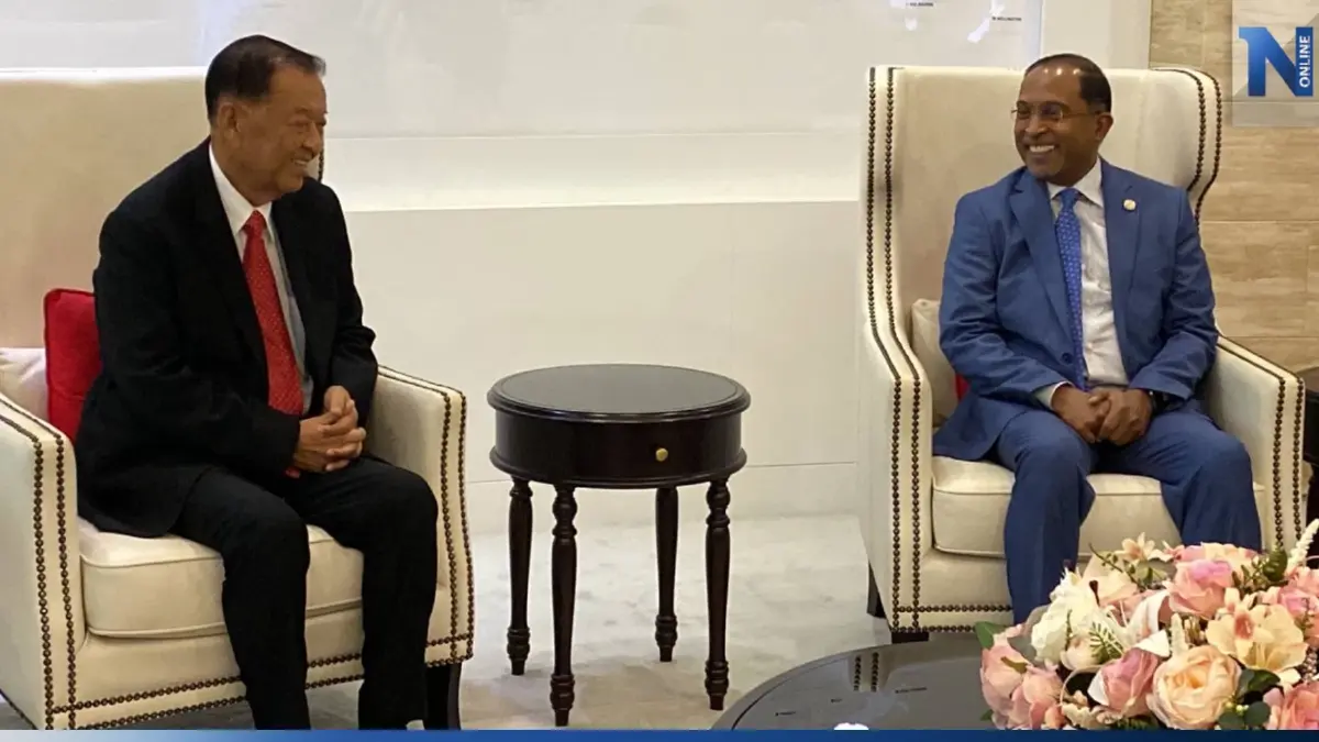 "วันมูหะมัดนอร์ มะทา" หัวหน้าพรรคประชาชาติ เข้าพบ รมว.ต่างประเทศ มาเลเซีย