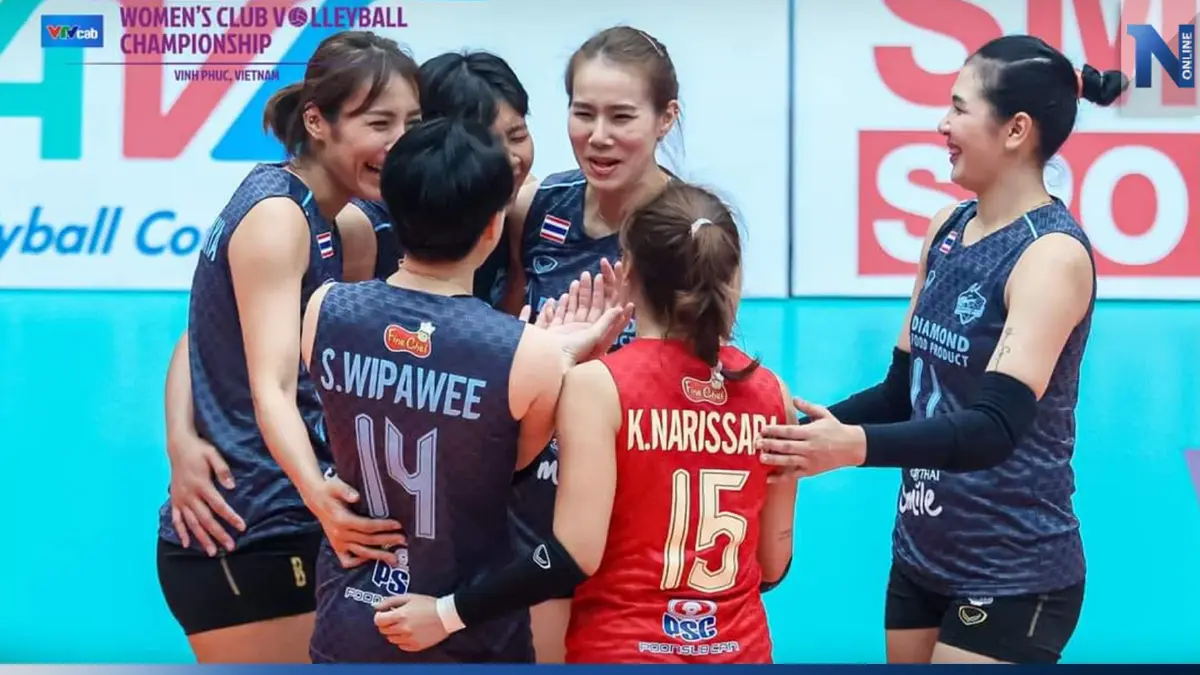 "ไดมอนด์ฟู้ด" ถลุงฮ่องกง 3-0 เซต คว้าชัยนัดแรกศึกสโมสรเอเชีย "ไดมอนด์ฟู้ด" ถลุงฮ่องกง 3-0 เซต คว้าชัยนัดแรกศึกสโมสรเอเชีย