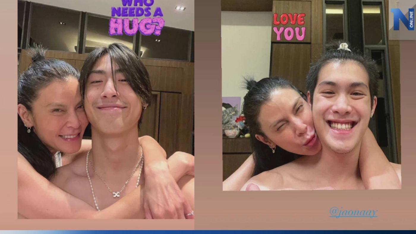 อ้อมกอดนี้ที่คิดถึง "ปิ่น เก็จมณี" สวมกอดลูกชาย "เจ้านาย-เจ้าสมุทร"