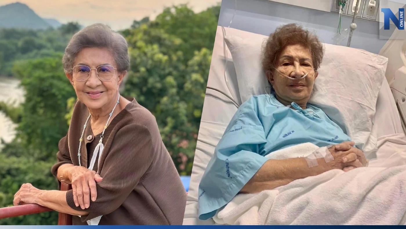 ส่งกำลังใจ "แดง เยาวเรศ นิศากร" อดีตนางเอกจักรวงศ์ ป่วยติดเชื้อทางเดินหายใจ