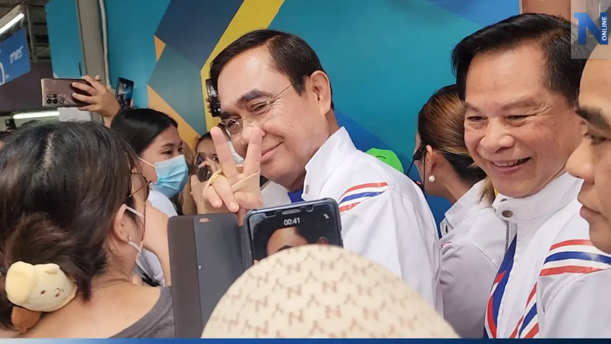 "บิ๊กตู่" ยกทีม "รทสช." ช่วยหาเสียง "อรัญญา" ผู้สมัครส.ส.กทม.เขต 8