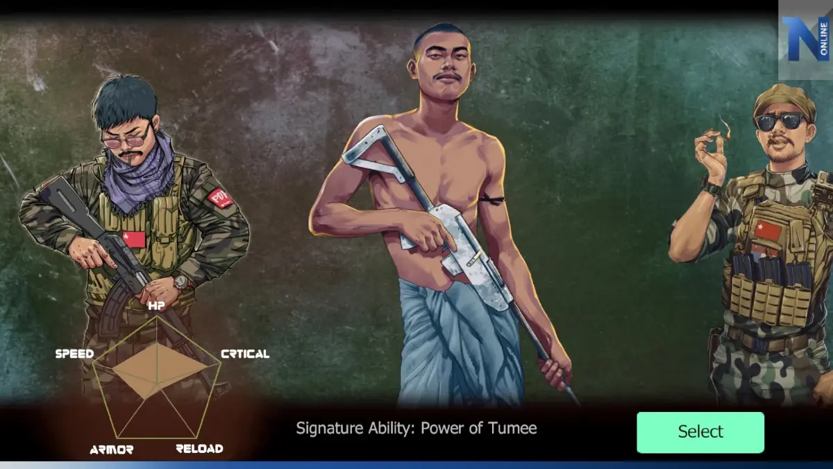 เมียนมาจะลงโทษคนที่เล่นเกมออนไลน์ระดมทุนไปให้กลุ่มต่อต้าน ( มีคลิปเกม )