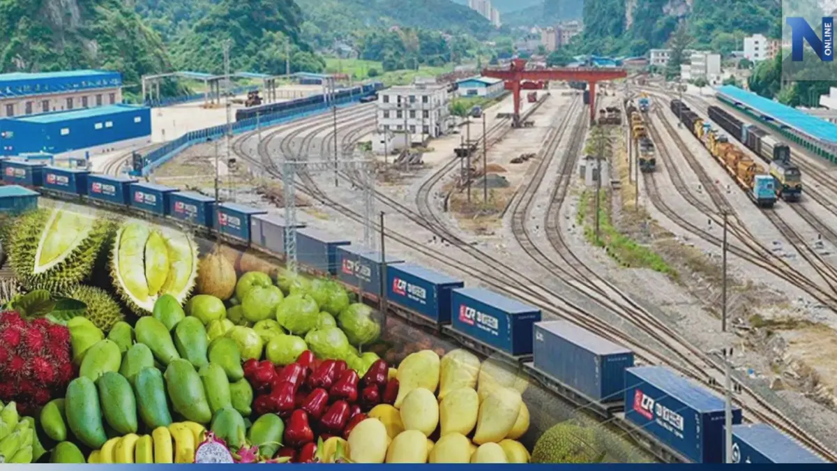 ไทยขนผลไม้ขึ้น 'รถไฟความเร็วสูง' บุกตลาดคนจีน