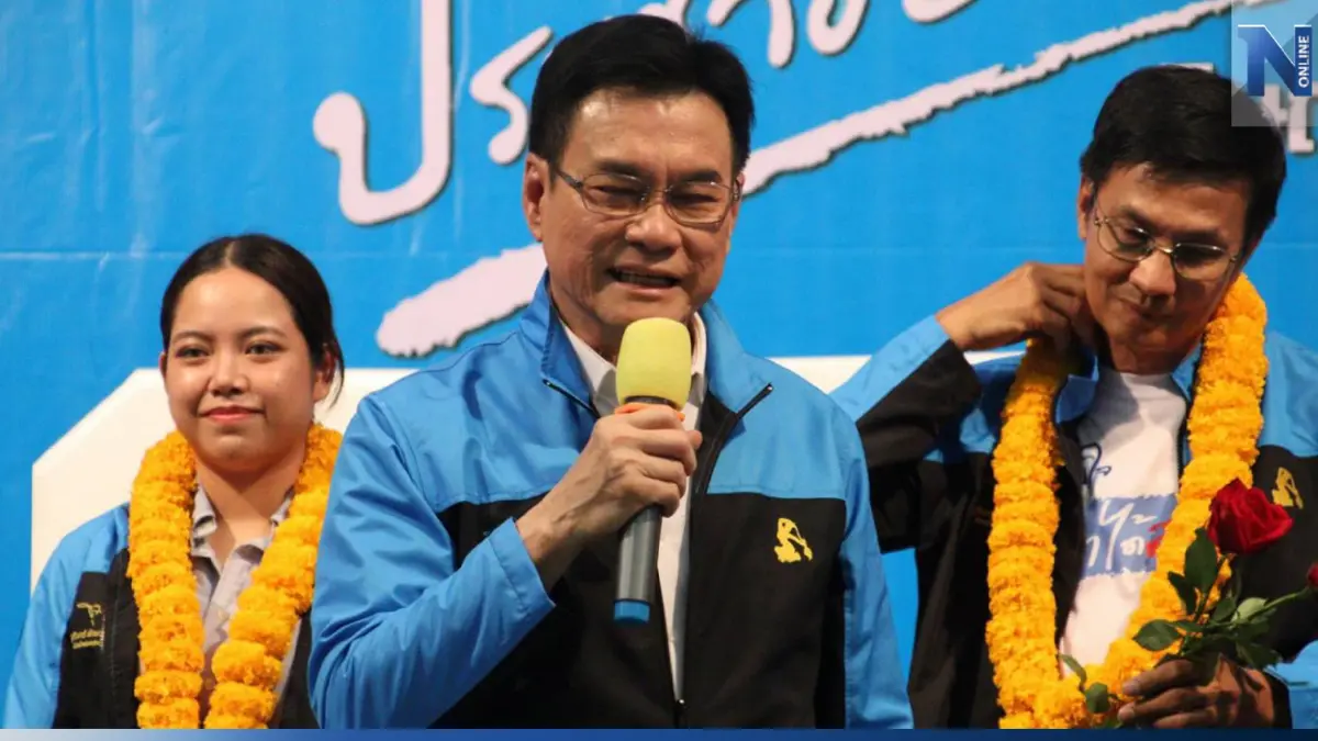 "จุรินทร์" ย้ำจุดยืน ประชาธิปไตยเต็มใบ ไม่โกง ไม่เอาระบบประธานาธิบดี