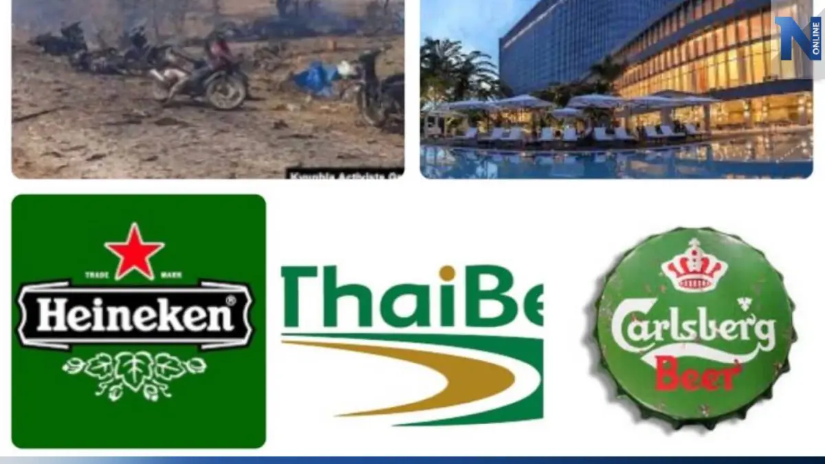 Heineken, Carlsberg, และ ThaiBev จะจ่ายเงินภาษีก้อนโตให้รัฐบาลทหารเมียนมา