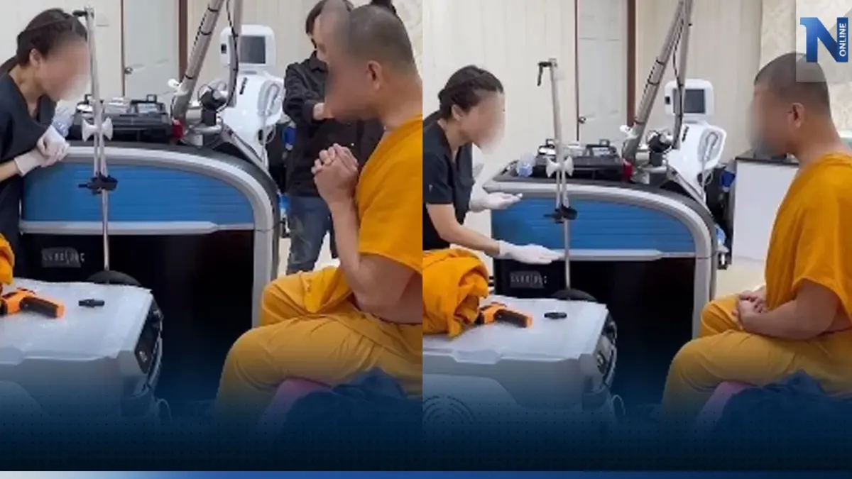 ชาวเน็ตสงสัย "หลวงพี่" เข้ารักษาตัว แต่จนท.ให้ตั้งจิตอธิษฐานถึงพระเยซู ชาวเน็ตสงสัย "หลวงพี่" เข้ารักษาตัว แต่จนท.ให้ตั้งจิตอธิษฐานถึงพระเยซู