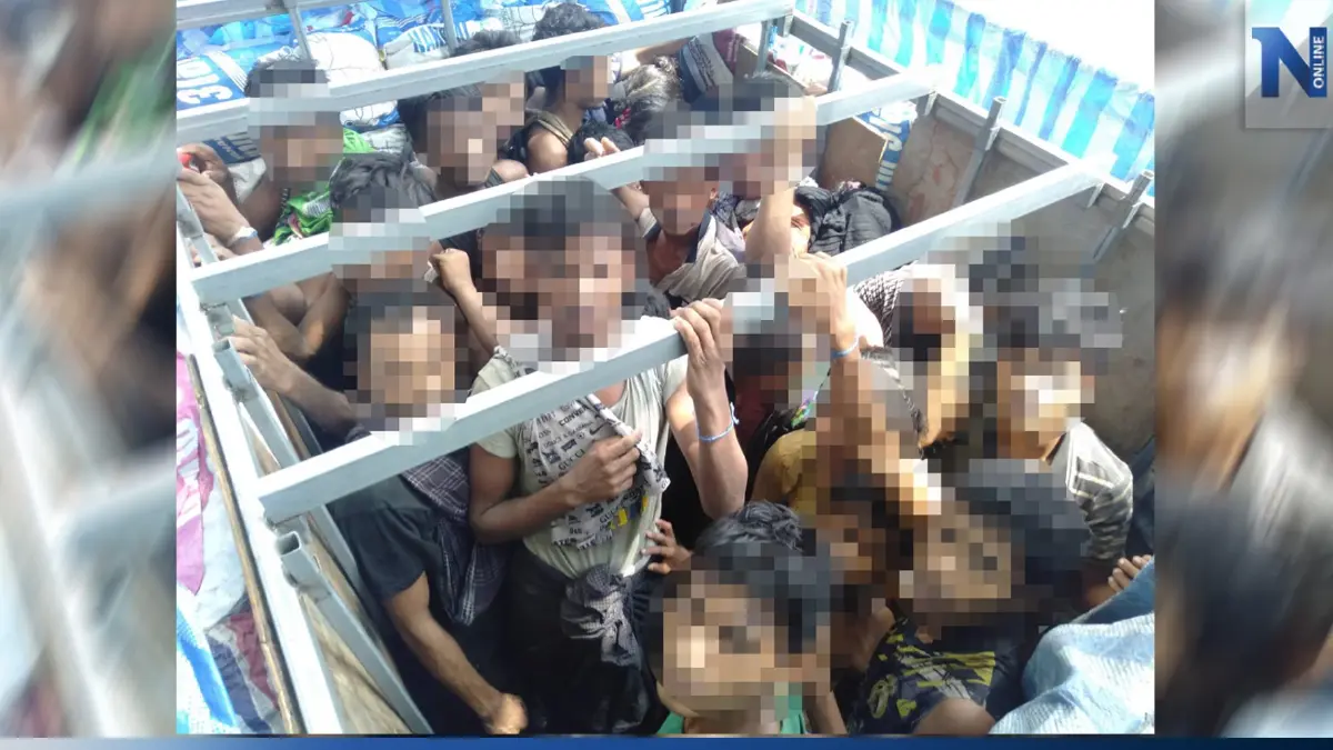รวบหนุ่มรอบขนแรงงานเมียนมา ส่งภาคใต้ อ้างหาเงินส่งค่างวดรถ รวบหนุ่มรอบขนแรงงานเมียนมา ส่งภาคใต้ อ้างหาเงินส่งค่างวดรถ