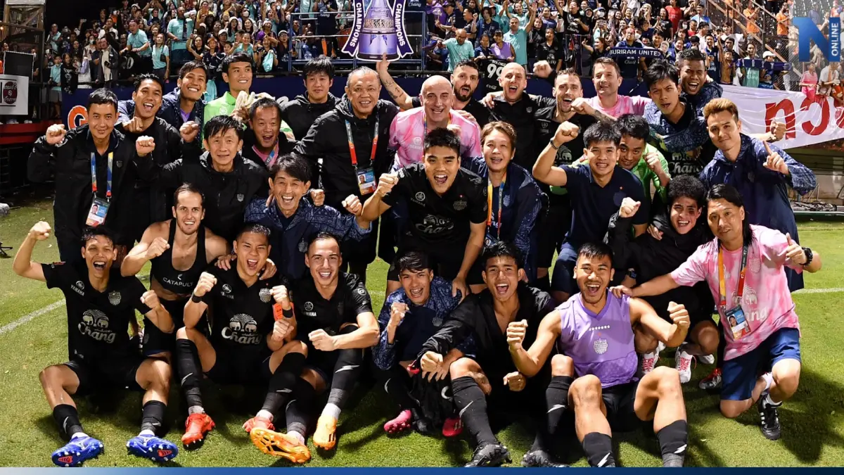 ย้อนชมไฮไลท์ "บุรีรัมย์" บุกเฉือน "เชียงราย" 2-1 ผงาดแชมป์ไทยลีก 2022/23 (คลิป)