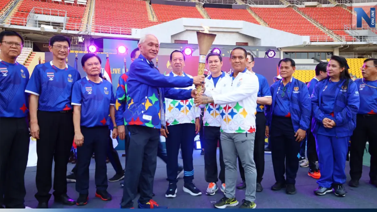 ไทย-กัมพูชา ร่วมวิ่งคบเพลิง "ซีเกมส์ 2023" ไทย-กัมพูชา ร่วมวิ่งคบเพลิง "ซีเกมส์ 2023"