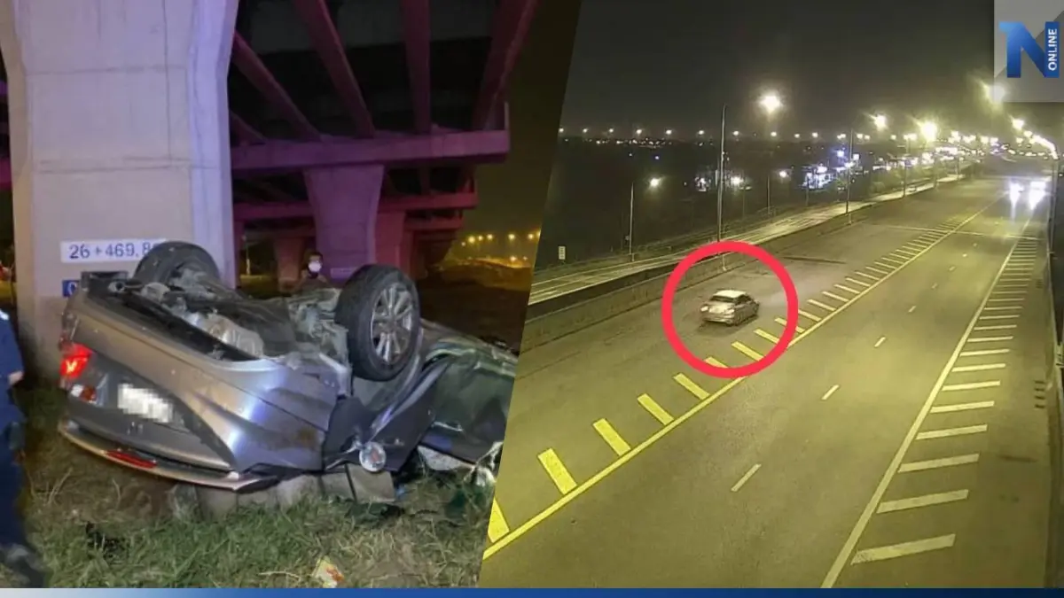 ตร. เผย 2 สาวซิ่งเก๋งย้อนศรตกทางด่วน เป็นนางแบบอิสระ พร้อมเปิดวงจรปิด