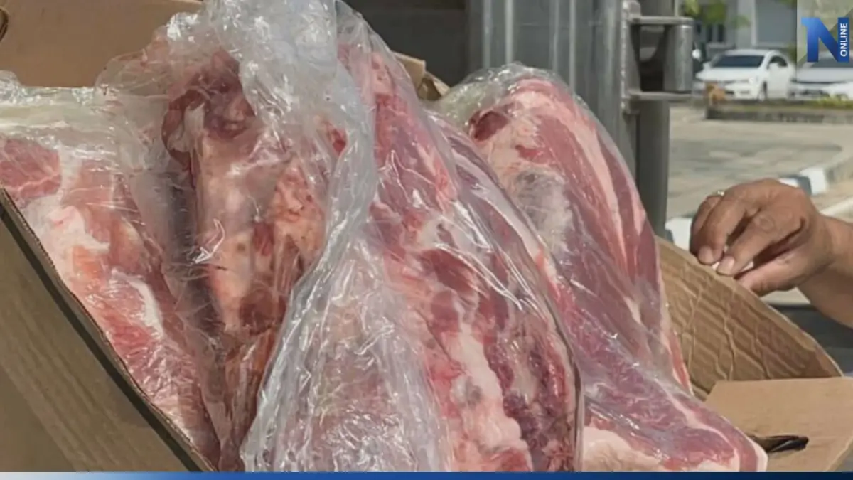 จับหมูเถื่อน 'รัสเซีย-บราซิล' ทะลักชายแดน กว่า 800 กก.!