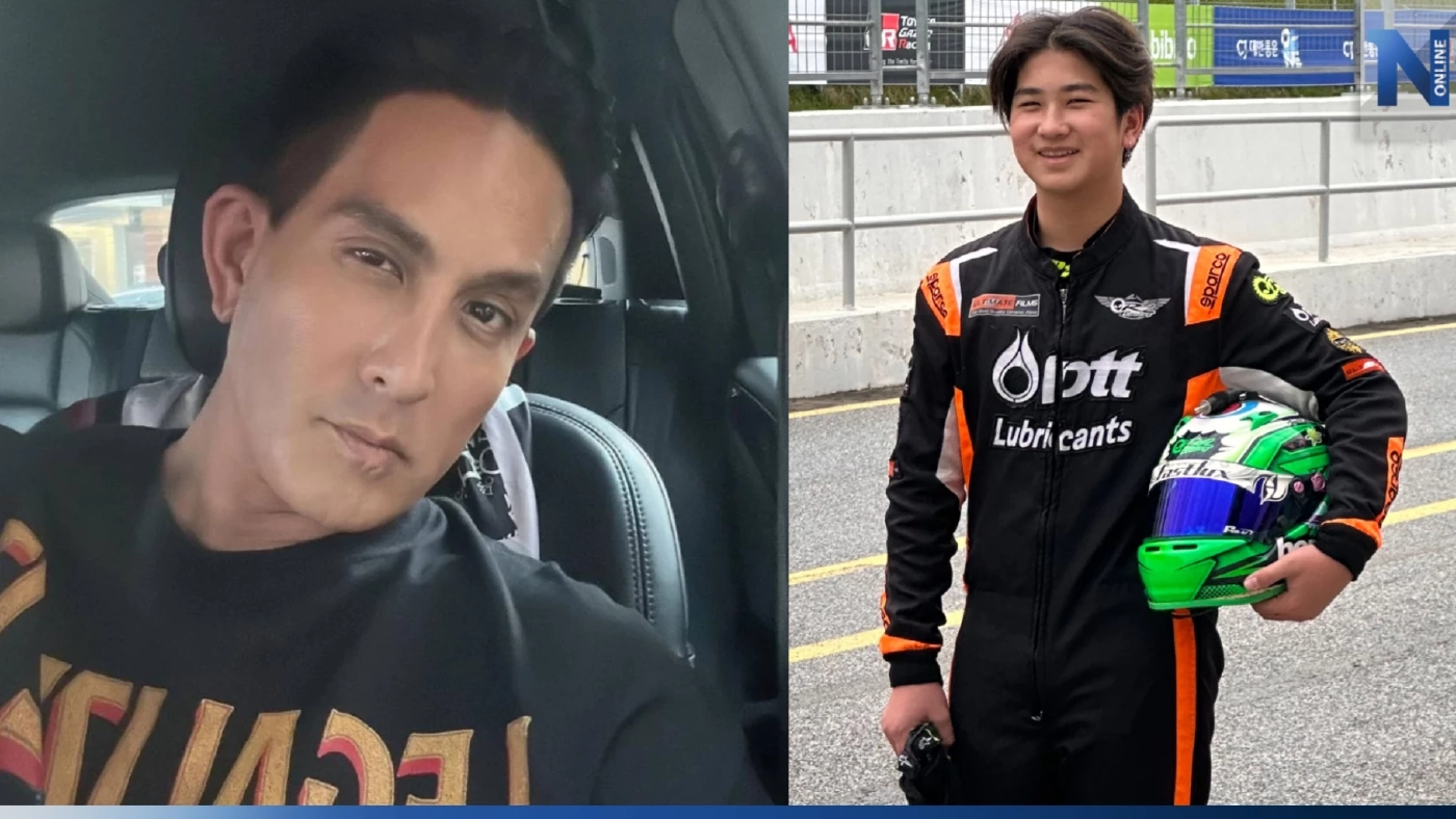 "พีท ทองเจือ" ปลื้ม ลูกชายคว้าแชมป์แข่งรถ 2 สนามจากประเทศเกาหลี (มีคลิป)