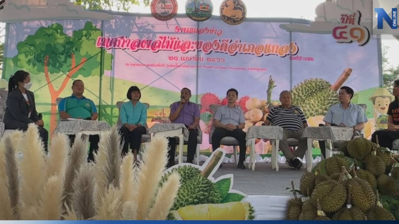 ชวนเที่ยวฟินกินผลไม้ ในงาน "เทศกาลผลไม้และของดีอำเภอแกลง"