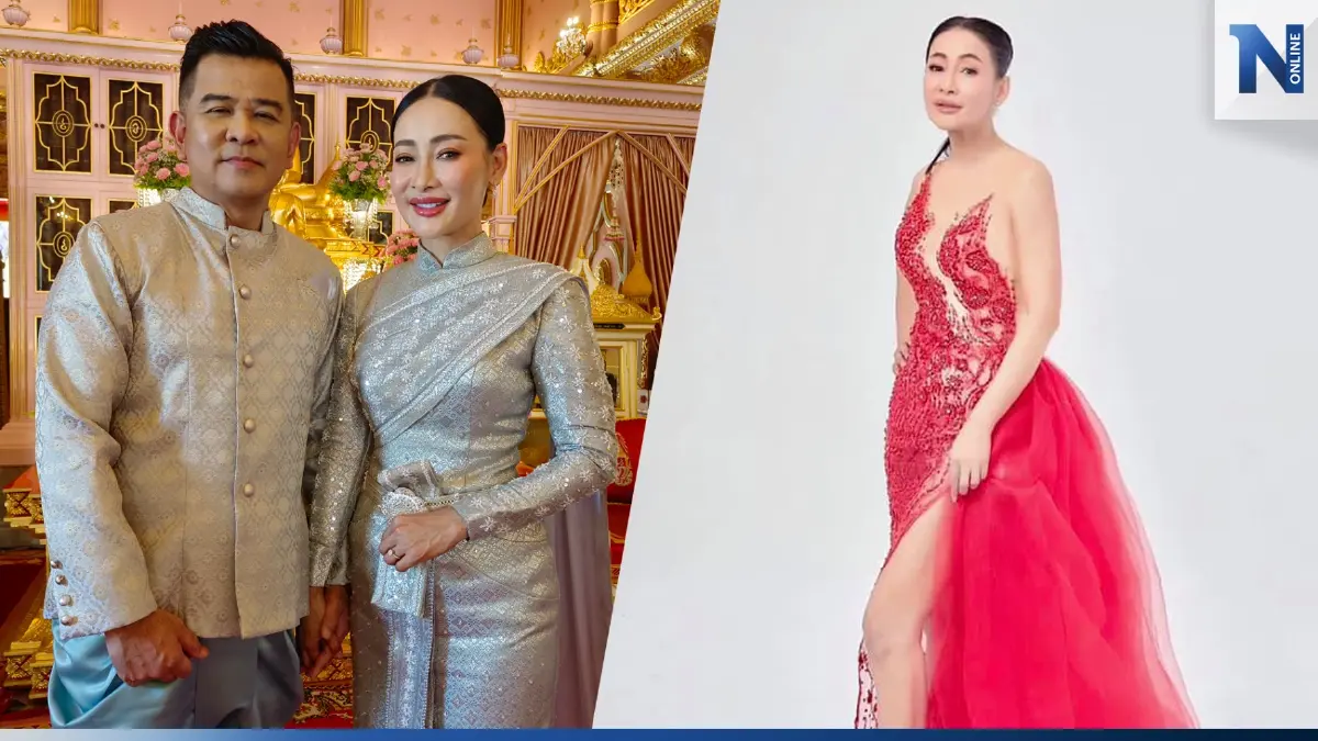 ดาราสาวรุ่นใหญ่ 'จุ๊บแจง วิมลพันธ์' เข้าสู่ประตูวิวาห์ในวัย 53 แบบเรียบง่าย