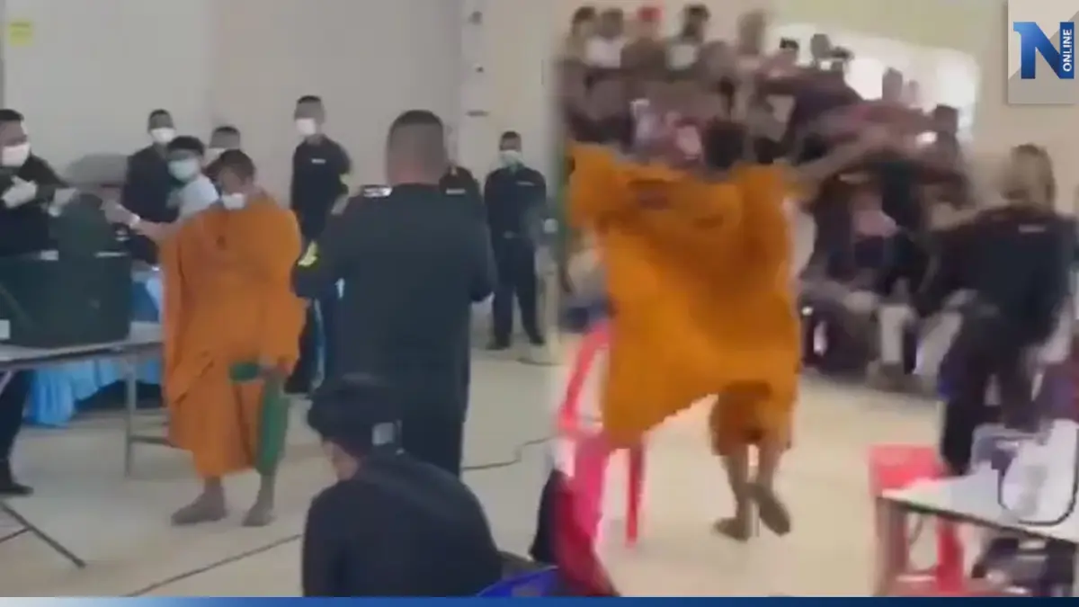 สีสันเกณฑ์ทหารโคราช หลวงพี่จับได้ใบดำ ดีใจจีวรปลิว สีสันเกณฑ์ทหารโคราช หลวงพี่จับได้ใบดำ ดีใจจีวรปลิว