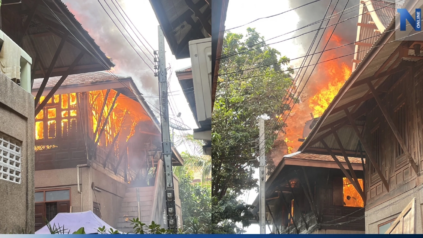 ระทึก! ไฟไหม้กุฏิวัดนวลจันทร์ พระวิ่งจีวรปลิวดับไฟ สุดท้ายวอดทั้งหลัง