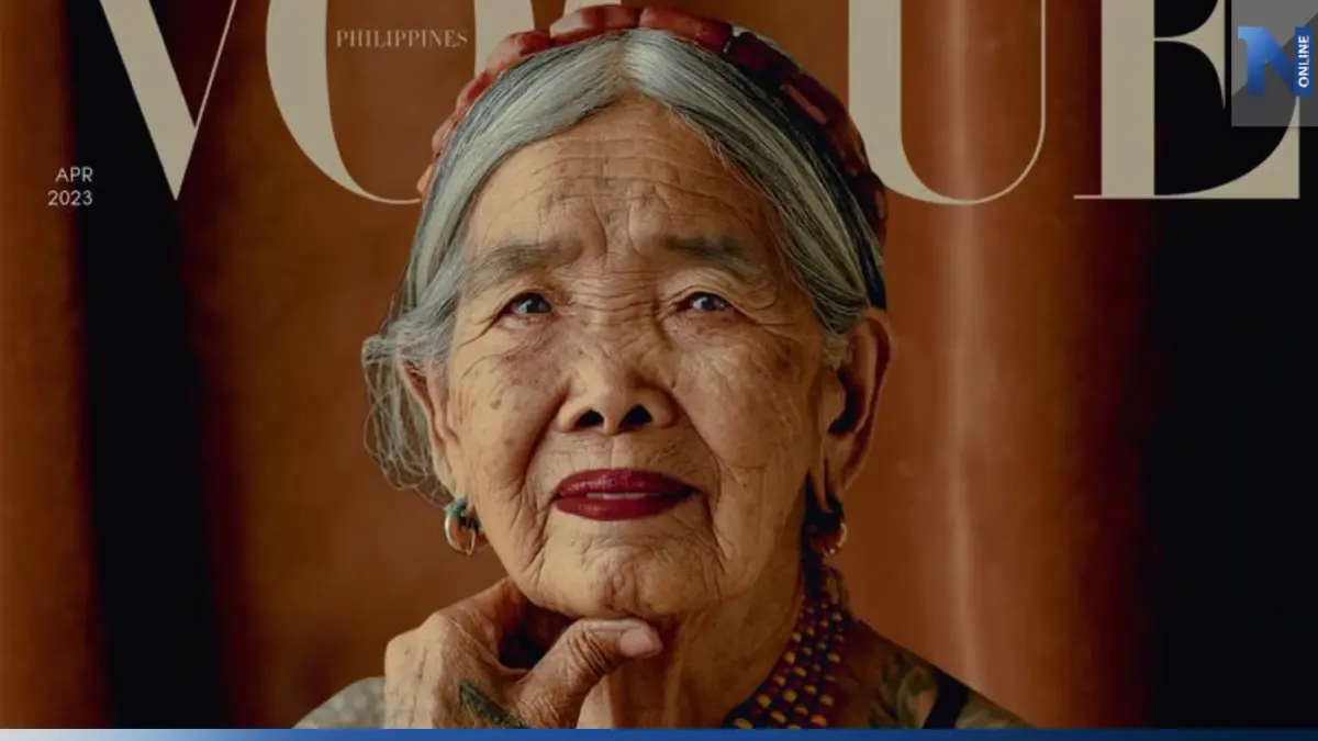 คุณทวดวัย 106 ปี ได้ขึ้นปกนิตยสารVogue ฟิลิปปินส์