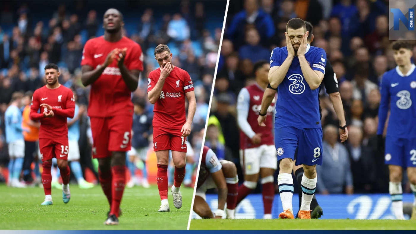 อัปเดต "ตารางคะแนนพรีเมียร์ลีก " หลัง "ลิเวอร์พูล-เชลซี" นัดกันพ่าย